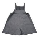 Aventiquattrore Salopette tinta unita Corta Grigio per Neonata A2401681 GRIGIO AVENTIQUATTRORE 