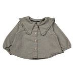 Aventiquattrore Camicia Manica Lunga Fantasia Quadretti Beige per Neonata A2401716N BEIGE AVENTIQUATTRORE 