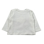Aventiquattrore Shirt Girocollo tinta unita con Ricami Bianco per Neonato A2401746 BIANCO AVENTIQUATTRORE 