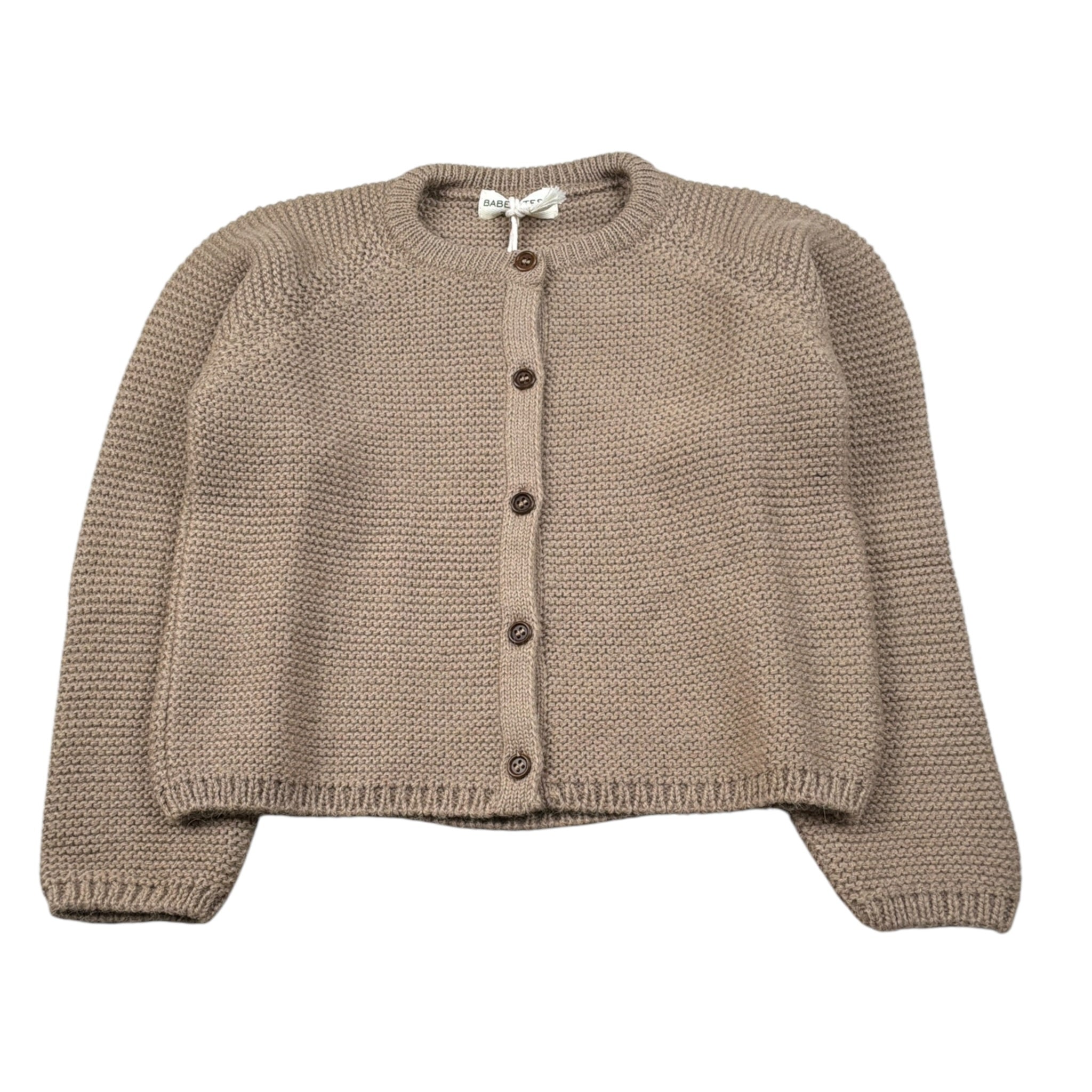 Babe & Tess Cardigan tinta unita Beige per Neonato 59/548083N BEIGE BABE & TESS 