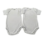 Baby Vip Set Body 2 Pezzi Bianco per Neonato J1402 BIANCO BABY VIP 