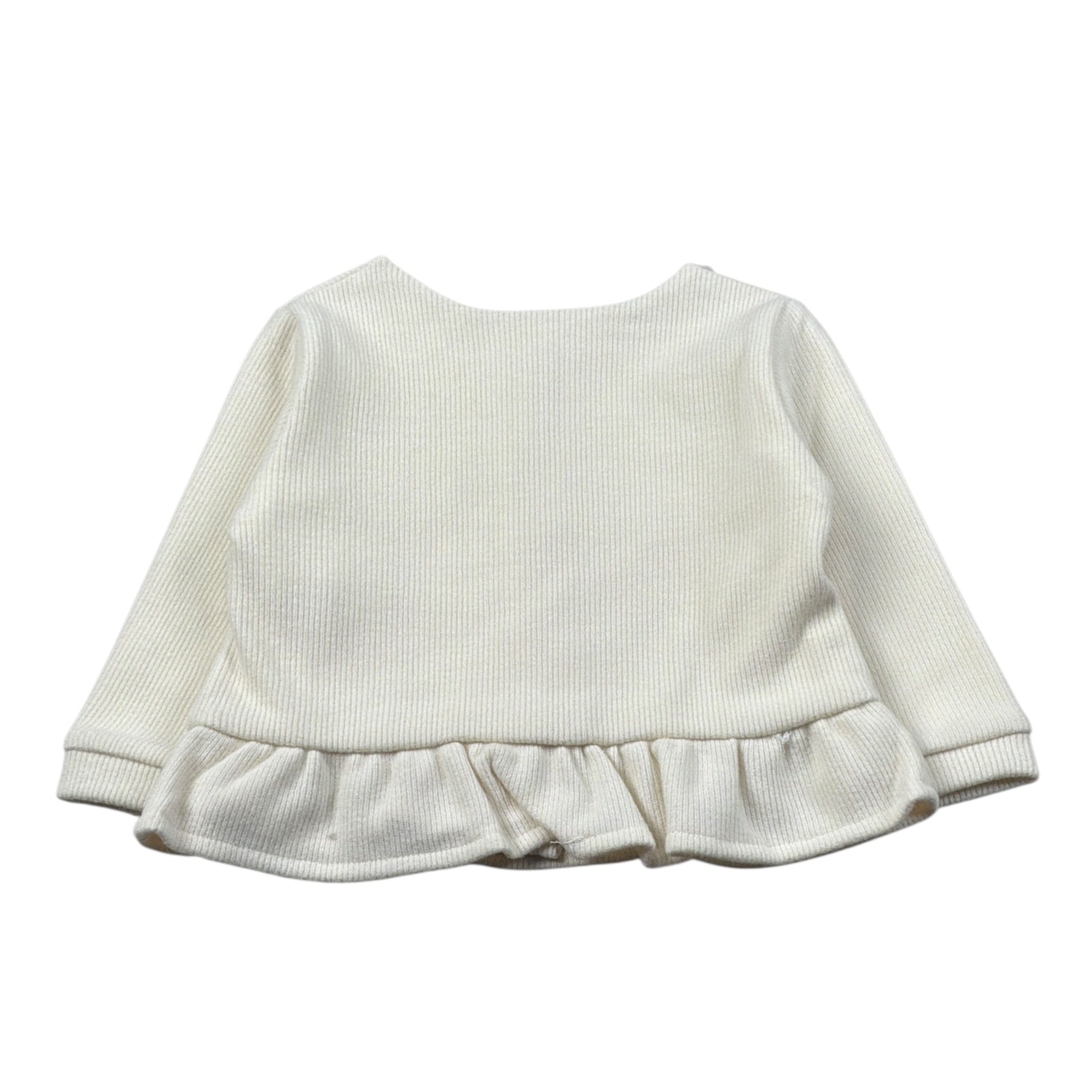 Baby Vip Cardigan tinta unita Panna per Bambina T4018IJ PANNA BABY VIP 