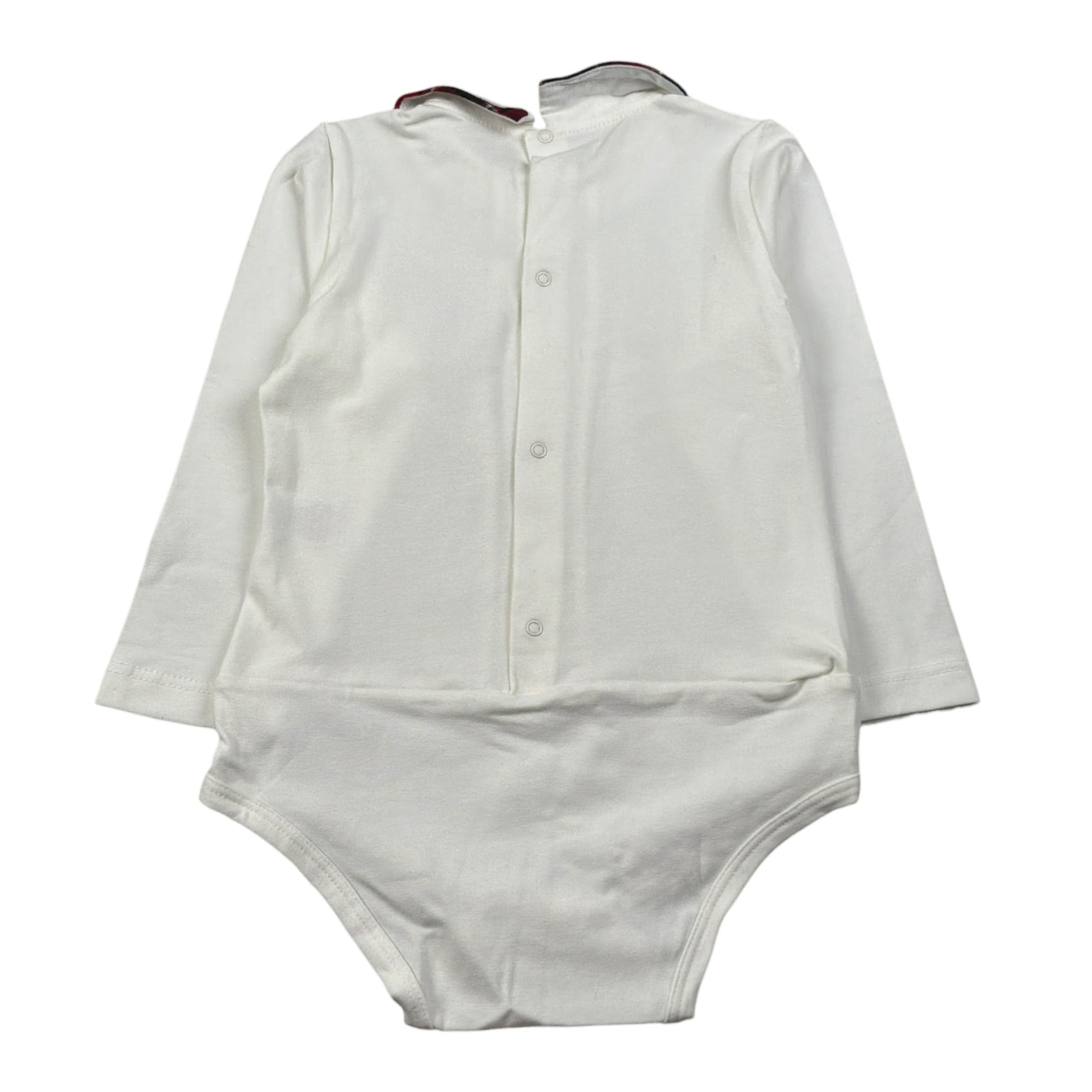 Baby Vip Body Manica Lunga Tinta Unta Panna per Bambino T411402J PANNA BABY VIP 