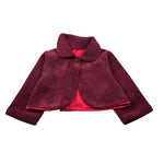 Baby Vip Giacca tinta unita Bordeaux per Neonata T4177 BORDEAUX BABY VIP 