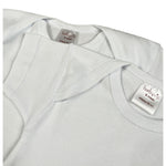 Babyvip Body Set 2Pz tinta unita Mezza Manica Bianco per Neonata J1246 BIANCO BABYVIP 