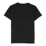 Balmain T-Shirt tinta unita con Logo Nero per Neonato BU8501 NERO BALMAIN 