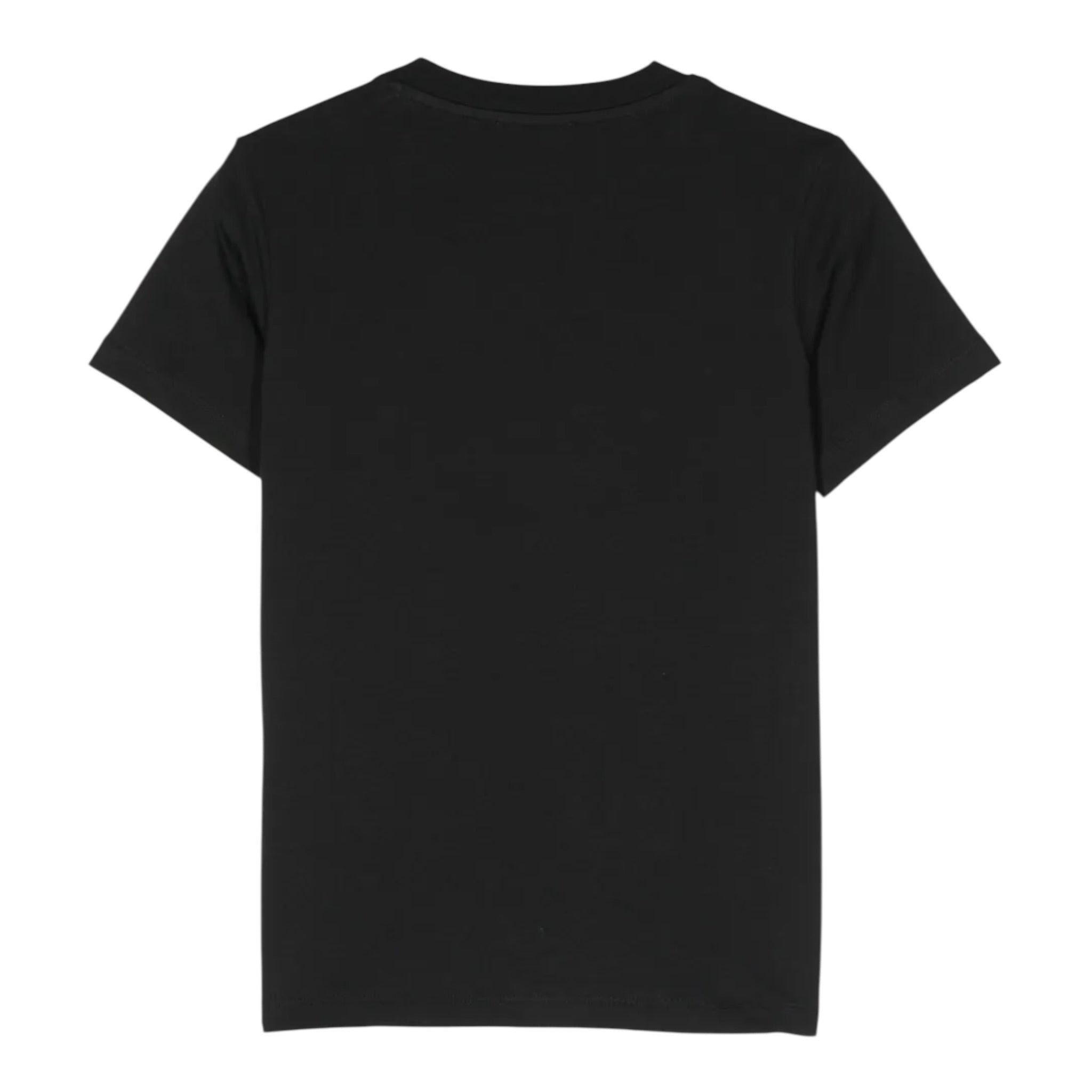 Balmain T-Shirt tinta unita con Logo Nero per Neonato BU8501 NERO BALMAIN 