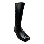 Balmain Stivali tinta unita con Zip Nero per Bambina BX0A46 NERO BALMAIN 