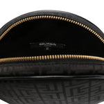 Balmain Borsa tinta unita Logata Nero per Bambina BX0A88 NERO BALMAIN 