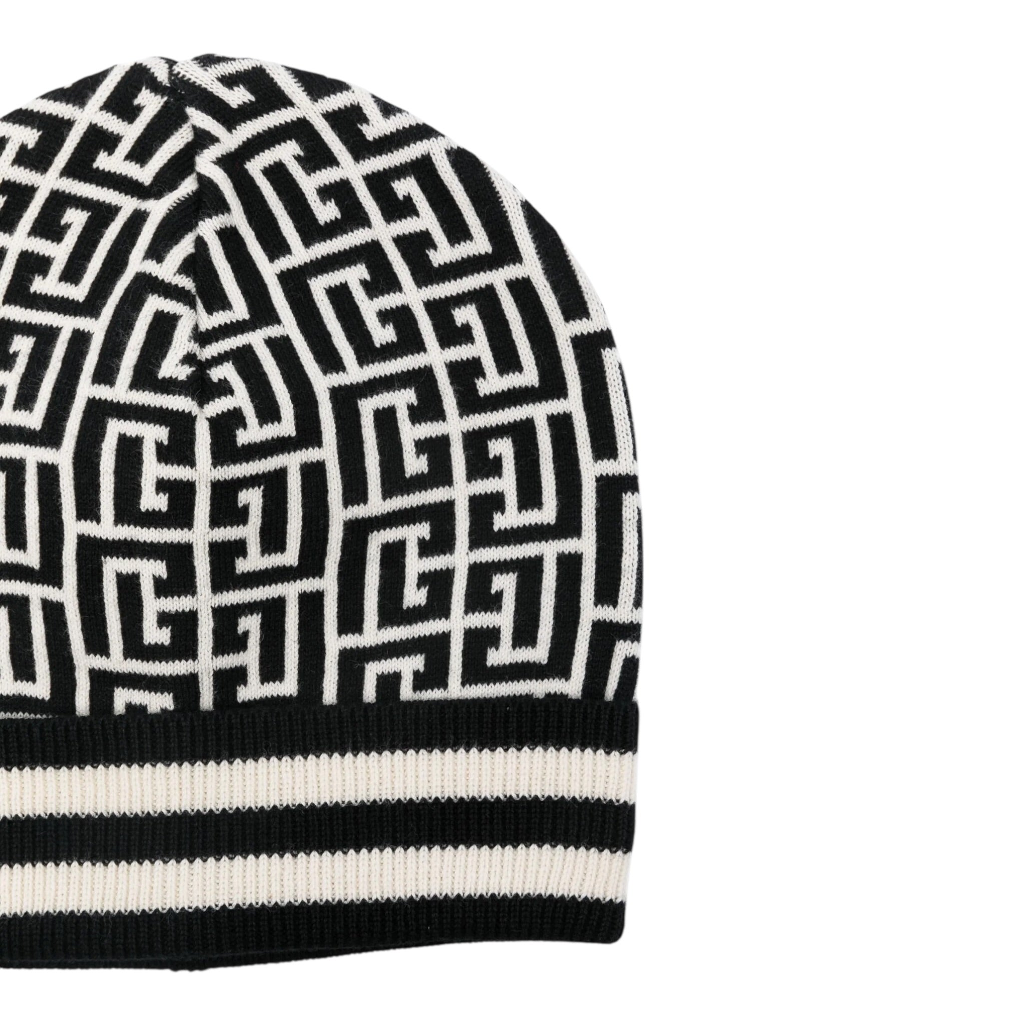Balmain Cappello tinta unita Logato Bianco per Bambina BX0P07 BIANCO BALMAIN 