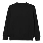 Balmain Felpa Chiusa Girocollo tinta unita Nero per Neonato BX4600 NERO BALMAIN 