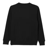 Balmain Felpa Chiusa Girocollo tinta unita Nero per Neonato BX4600 NERO BALMAIN 