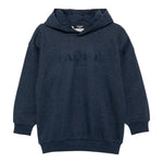 Balmain Felpa tinta unita con Cappuccio Blu per Bambino BX4Q90 BLU BALMAIN 