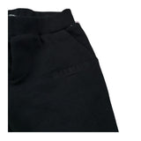 Balmain Pantalone Tuta tinta unita con Logo Nero per Neonato BX6530 NERO BALMAIN 