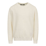 Balmain Maglia Girocollo tinta unita Panna per Bambino BX9P30 PANNA BALMAIN 