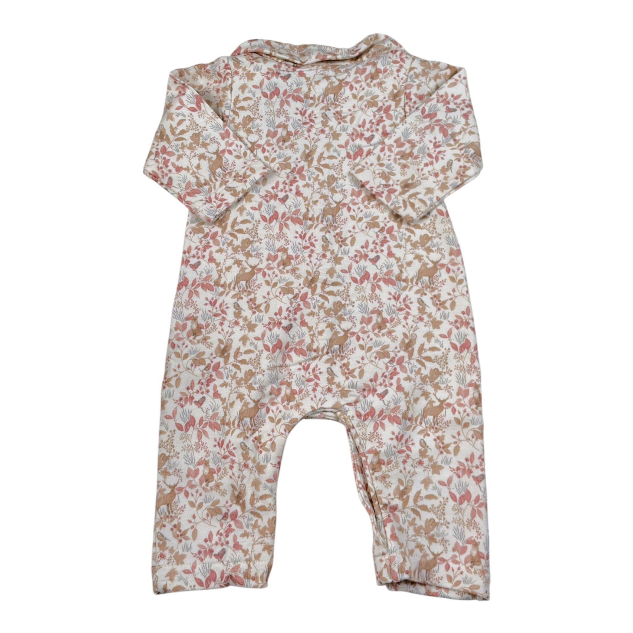 Bamboom+Babies Tutina tinta unita con Stampa Panna per Neonata 1019 PANNA BAMBOOM+BABIES 