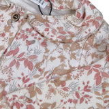Bamboom+Babies Tutina tinta unita con Stampa Panna per Neonata 1019 PANNA BAMBOOM+BABIES 