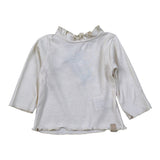 Bamboom+Babies Shirt Girocollo tinta unita Panna per Neonata 10688 PANNA BAMBOOM+BABIES 