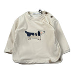 Bamboom+Babies Felpa tinta unita con Stampa Beige per Neonato 1075 BEIGE BAMBOOM+BABIES 
