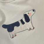 Bamboom+Babies Felpa tinta unita con Stampa Beige per Neonato 1075 BEIGE BAMBOOM+BABIES 
