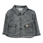 Bamboom+Babies Camicia In Denim tinta unita Grigio per Neonata 1084 GRIGIO BAMBOOM+BABIES 