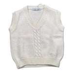 Barcellino Cardigan tinta unita con Bottoni Giromanica Panna per Neonato 105311 PANNA BARCELLINO 
