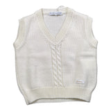Barcellino Cardigan tinta unita con Bottoni Giromanica Panna per Neonato 105311 PANNA BARCELLINO 