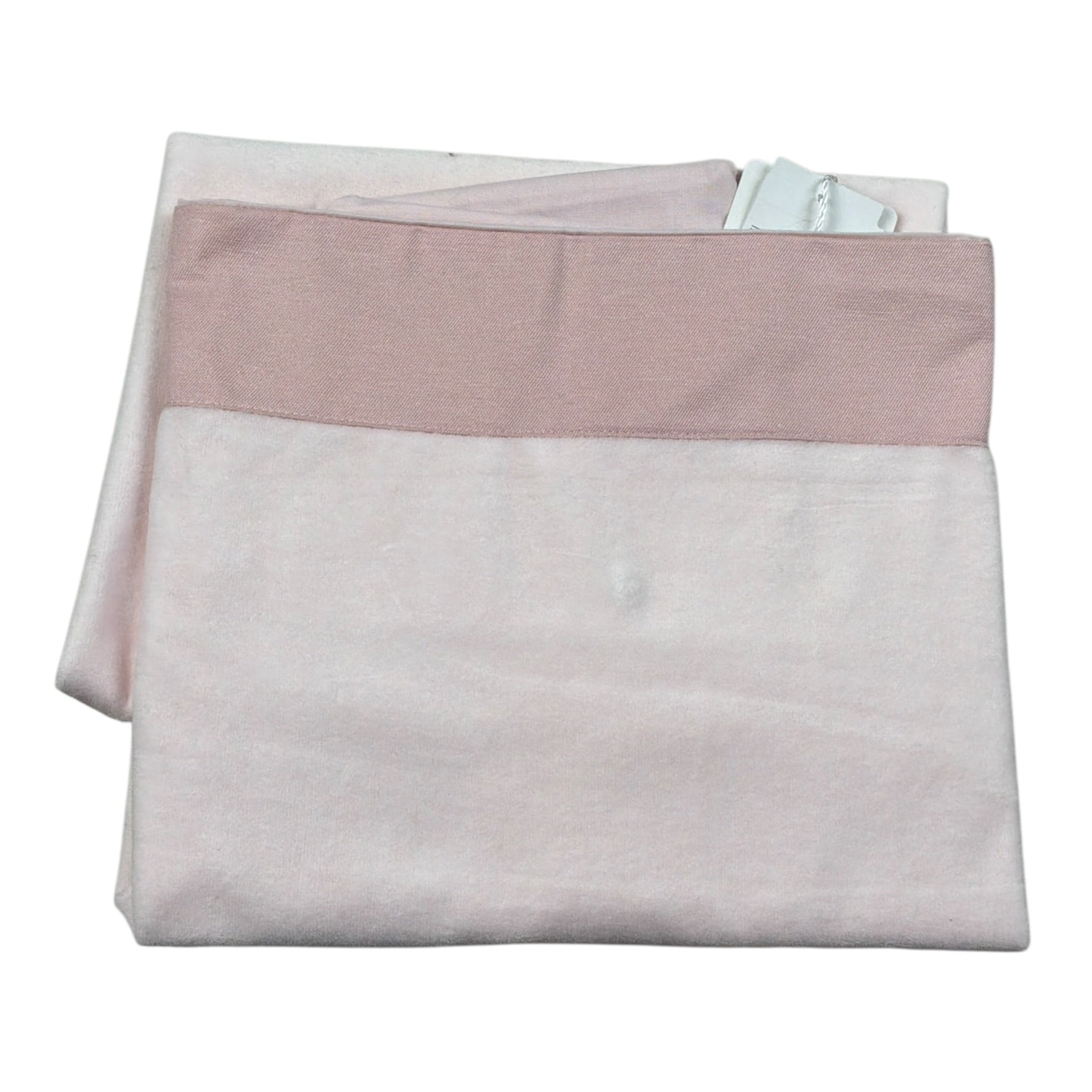 Barcellino Coperta Bicolore In Ciniglia Rosa per Neonata 105725 ROSA BARCELLINO 