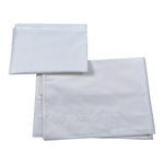 Barcellino Set Lenzuola 2Pz tinta unita con Stampa Bianco per Neonata 125205 BIANCO BARCELLINO 