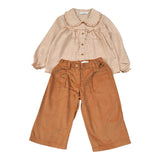 Barcellino Completo 2Pz Camicia-Pantalone Cammello per Bambina 125318 CAMMELLO BARCELLINO 
