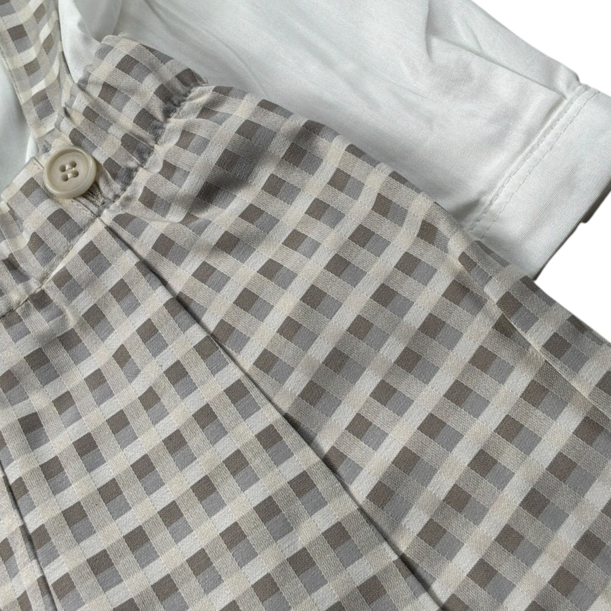 Barcellino Completo 2Pz Camicia Body-Salopette Beige per Neonato 125513 BEIGE BARCELLINO 