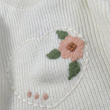 Barcellino Maglia Girocollo tinta unita con Stampa Panna per Bambina 125714J PANNA BARCELLINO 