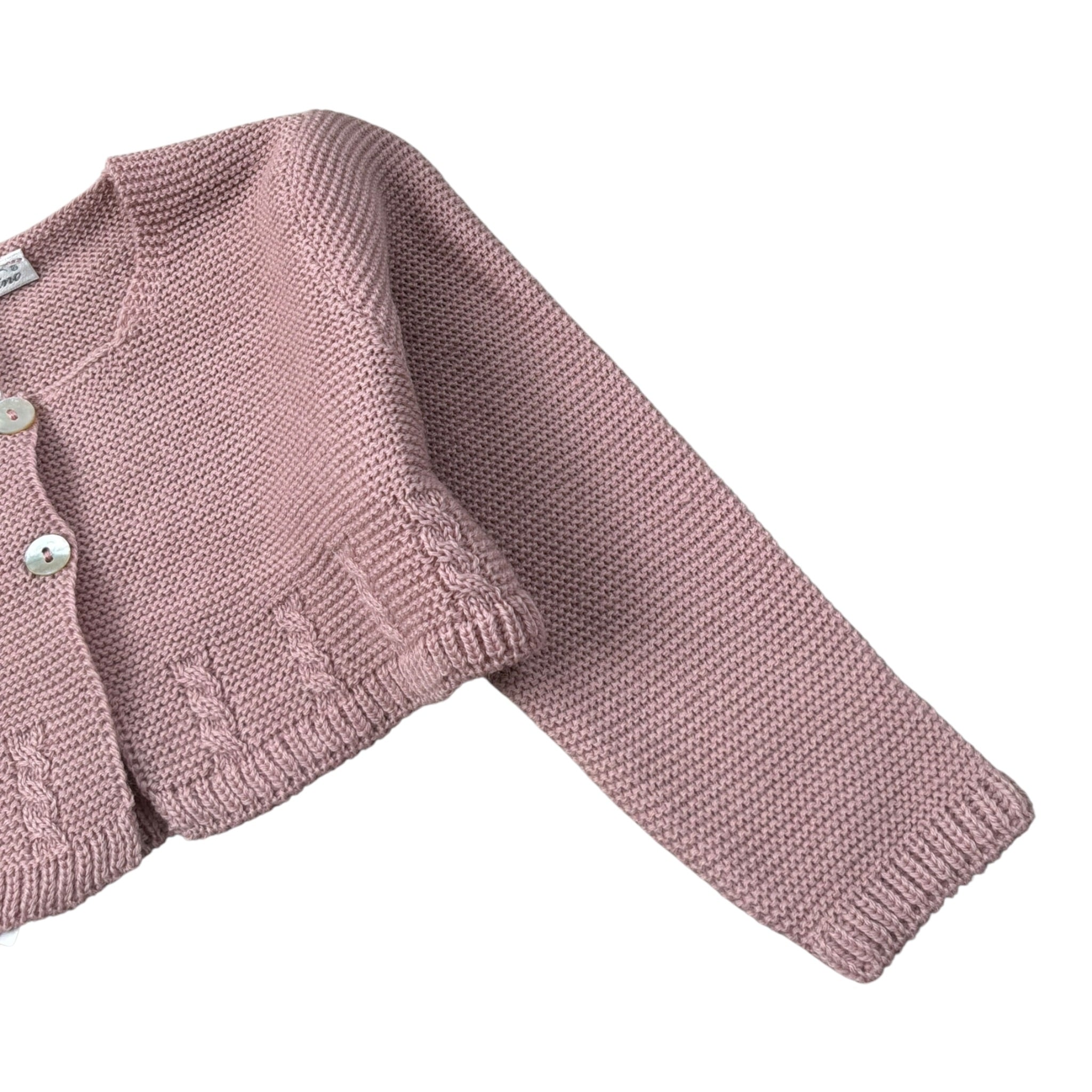 Barcellino Coprispalle tinta unita Rosa per Neonata 126013 ROSA BARCELLINO 