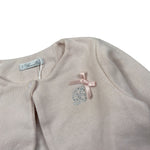 Barcellino Coprispalle tinta unita con Logo Rosa per Neonata 4533 ROSA BARCELLINO 