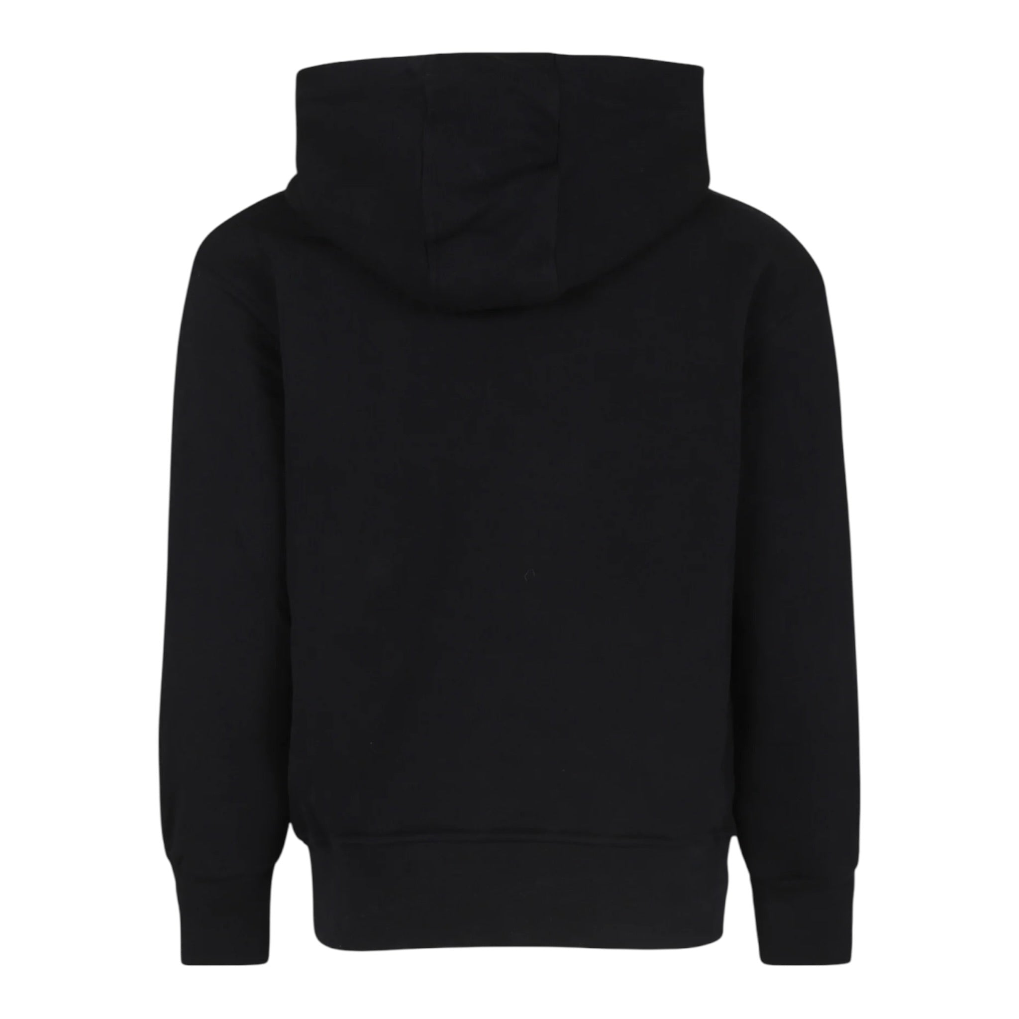 Barrow Kids Felpa Chiusa con Cappuccio tinta unita con Stampa Nero per Bambino F4BKJUHS059 NERO BARROW KIDS 