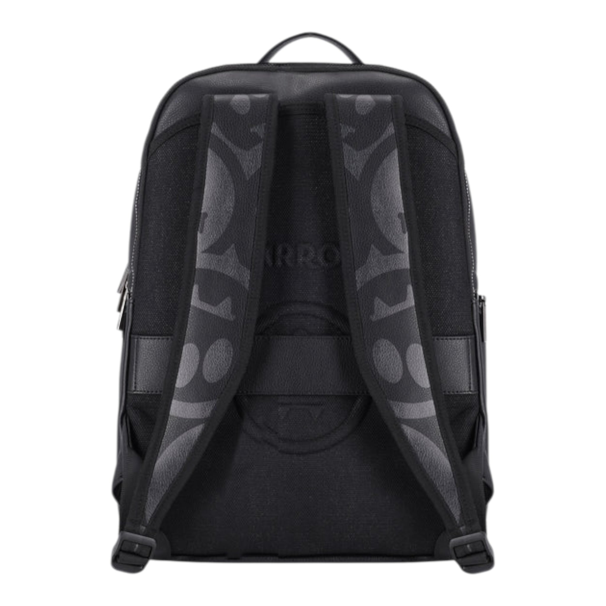 Barrow Kids Zaino tinta unita con Stampa Nero per Bambino F5BKJUBP026 NERO BARROW KIDS 