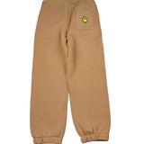 Barrow Kids Pantalone Modello Tuta tinta unita con Logo Beige per Bambino F5BKJUFP248 BEIGE BARROW KIDS 