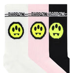 Barrow Kids Set 3 Paia Calzini Multicolor per Bambina F5BKJUS0126A MULTICOLOR BARROW KIDS 