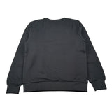 Bikkembergs Felpa Chiusa Girocollo tinta unita con Stampa Nero per Bambino BK3621 NERO BiKKEMBERGS 