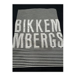 Bikkembergs Felpa Chiusa Girocollo tinta unita con Stampa Nero per Bambino BK3621 NERO BiKKEMBERGS 