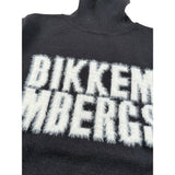 Bikkembergs Maglia Collo Alto tinta unita con Stampa Blu per Bambino BK3646 BLU BiKKEMBERGS 