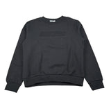 Bikkembergs Felpa Chiusa Girocollo tinta unita Nero per Bambino BK3750 NERO BiKKEMBERGS 