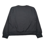 Bikkembergs Felpa Chiusa Girocollo tinta unita Nero per Bambino BK3750 NERO BiKKEMBERGS 