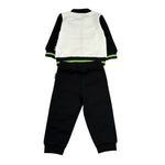Bikkembergs Completo 2 Pezzi Felpa-Pantalone Panna/Nero per Neonato BK3817 PANNA/NERO BiKKEMBERGS 