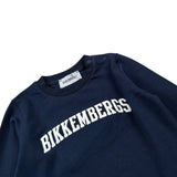 Bikkembergs Shirt tinta unita con Stampa Blu per Neonato BK3825 BLU BiKKEMBERGS 