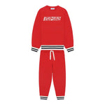 Bikkembergs Completo 2Pz Felpa-Pantalone Rosso per Neonato BK3831X ROSSO BiKKEMBERGS 