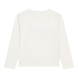 Billieblush Shirt tinta unita con Stampa Panna per Bambina U20659F PANNA BillIEBLUSH 