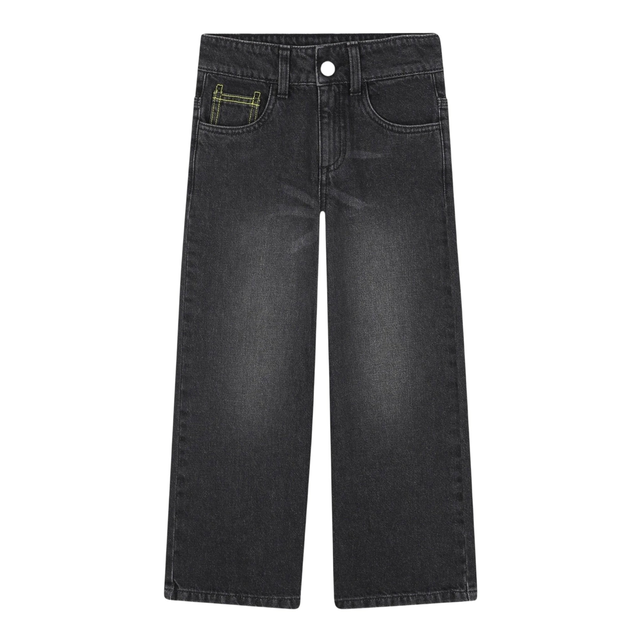 Billieblush Jeans tinta unita con Girovita Regolabile Nero per Bambino U21189 NERO BillIEBLUSH 