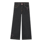 Billieblush Jeans tinta unita con Girovita Regolabile Nero per Neonata U2134 NERO BillIEBLUSH 