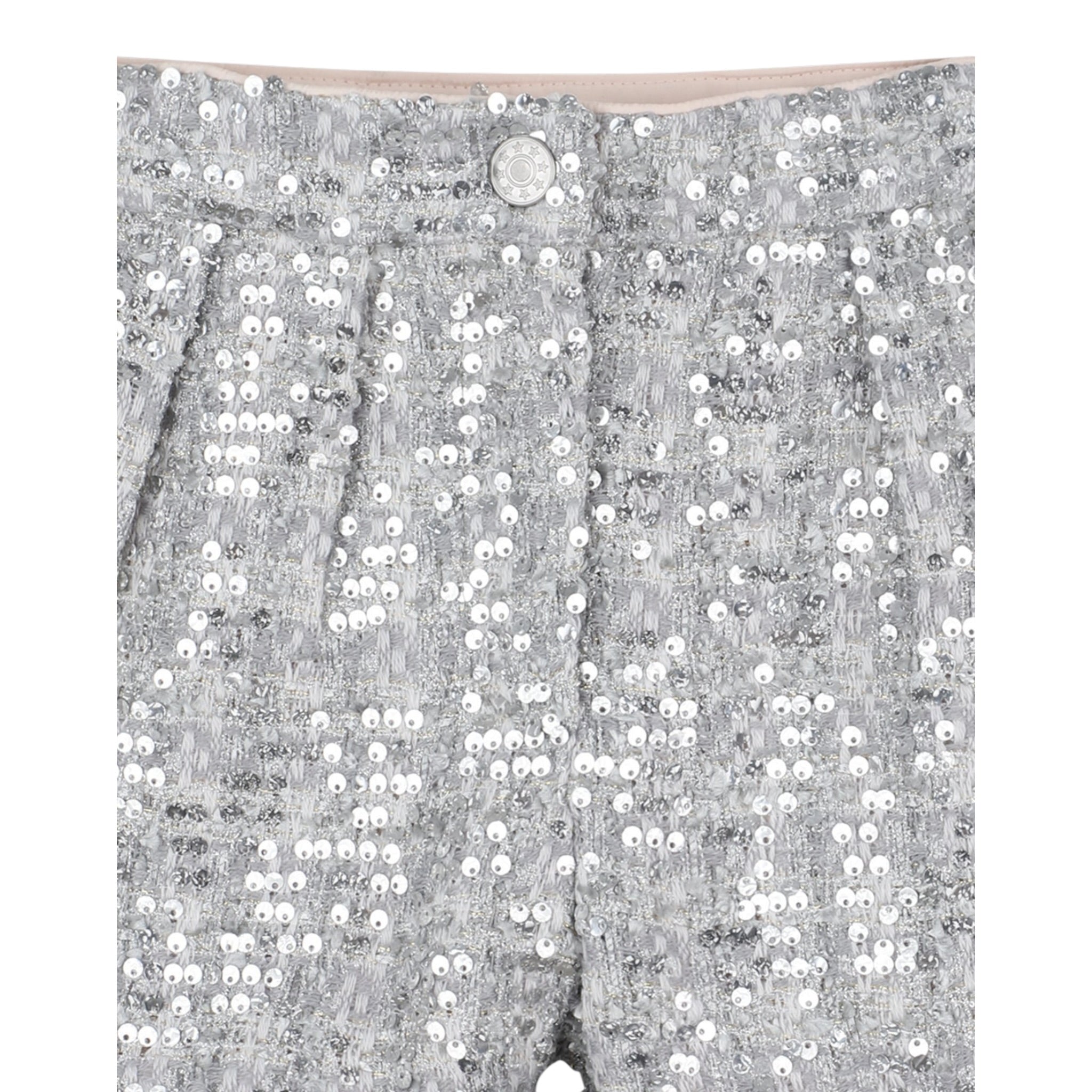 Billieblush Short Paillettato Tknta Unita Argento per Bambina U21393 ARGENTO BillIEBLUSH 
